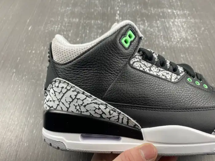 Rep Air Jordan 3 Green Glow CT8532-031 0129