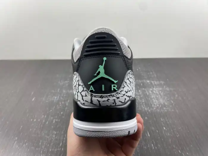 Rep Air Jordan 3 Green Glow CT8532-031 0129