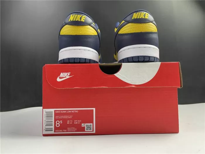 Rep Nike Dunk Low Michigan DD1391-700 0119