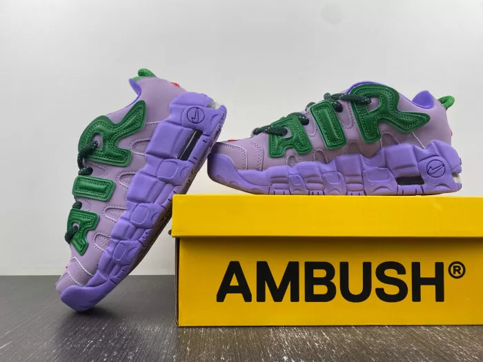 Rep Ambush x Nike Air More Uptempo Low Lilac FB1299-500 0119