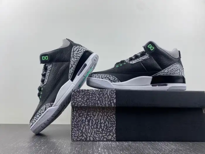 Rep Air Jordan 3 Green Glow CT8532-031 0129