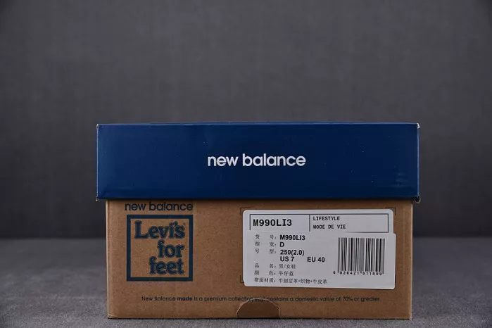 Rep New Balance 990v3 Levi's Denim M990LI3 0116