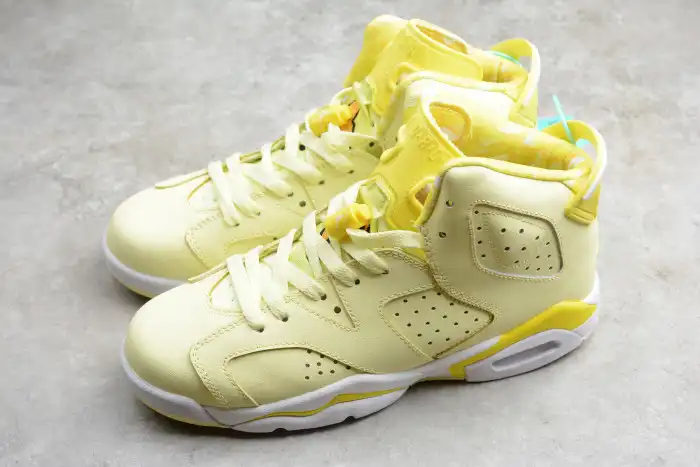 Cheap Air Jordan 6 Retro Dynamic Yellow Floral (GS) 543390-800 0125