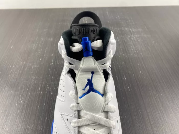 Rep Air Jordan 6 Retro Sport Blue (2014) 384664-107 0118