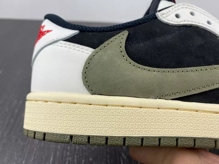 Cheap Travis Scott x Air Jordan 1 Low OG WMNS Olive DZ4137-106 0115