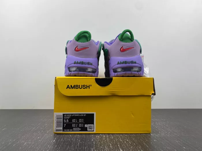 Rep Ambush x Nike Air More Uptempo Low Lilac FB1299-500 0119