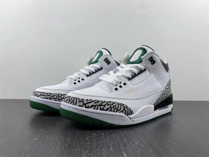 Cheap Jordan 3 Retro Oregon Ducks Pit Crew White 594282233 0129