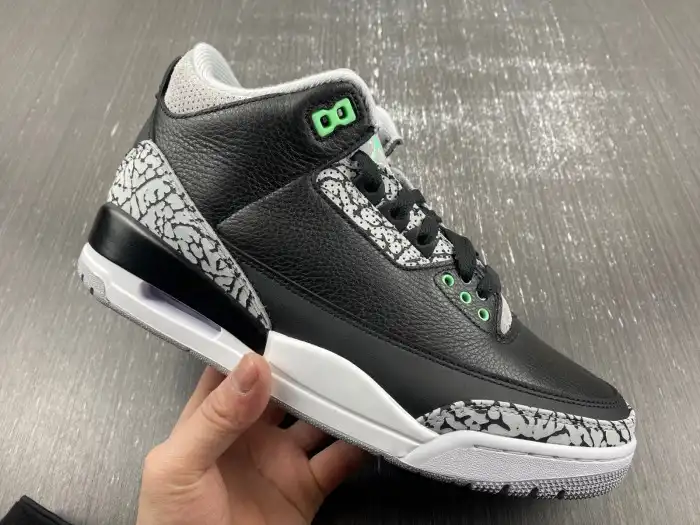 Rep Air Jordan 3 Green Glow CT8532-031 0129