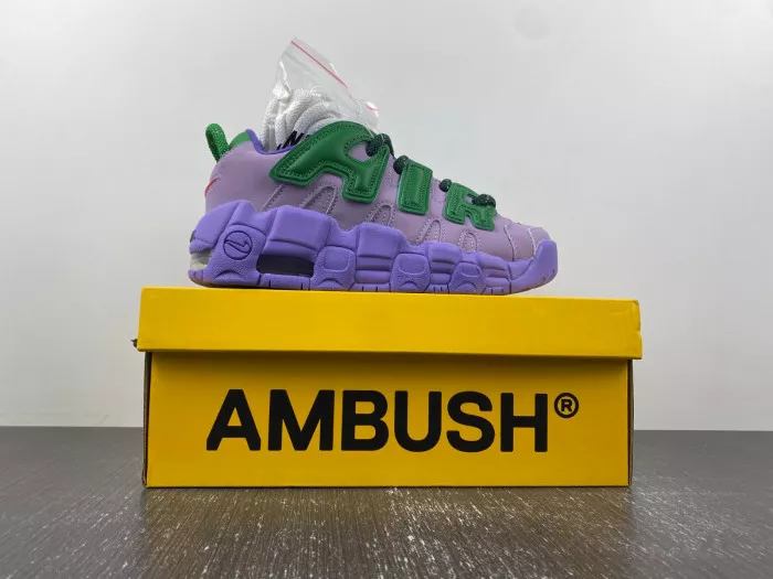 Rep Ambush x Nike Air More Uptempo Low Lilac FB1299-500 0119