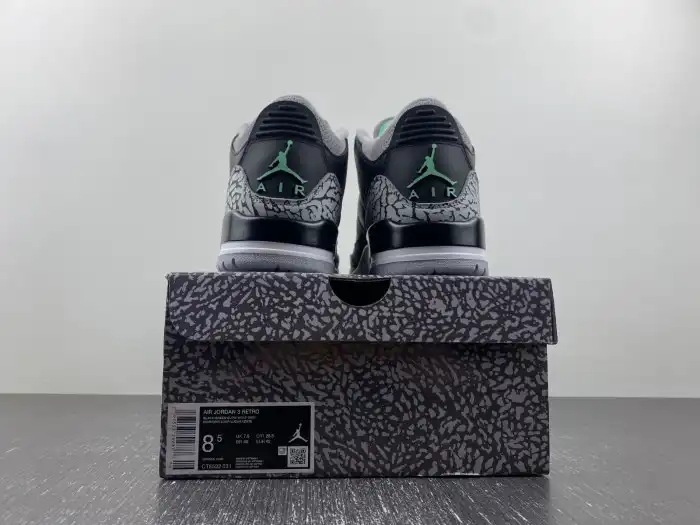 Rep Air Jordan 3 Green Glow CT8532-031 0129