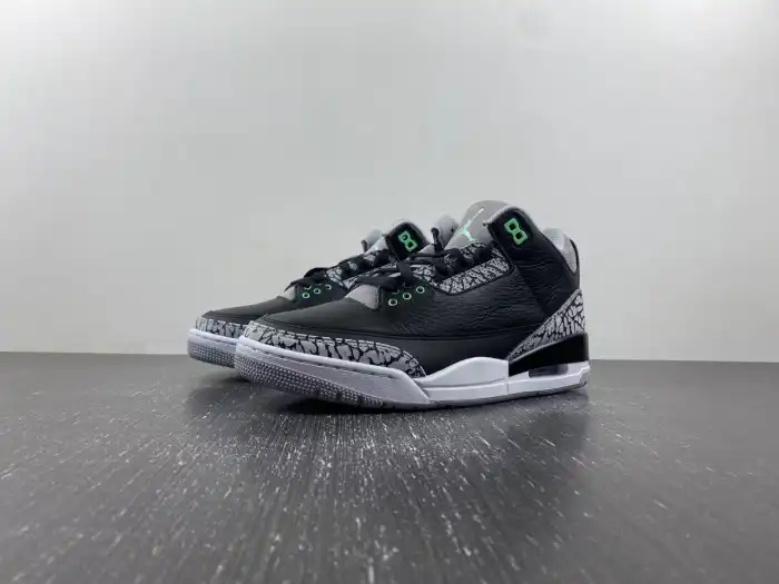 Rep Air Jordan 3 Green Glow CT8532-031 0129