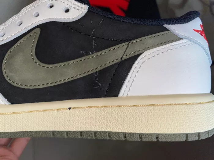 Cheap Travis Scott x Air Jordan 1 Low OG WMNS Olive DZ4137-106 0115