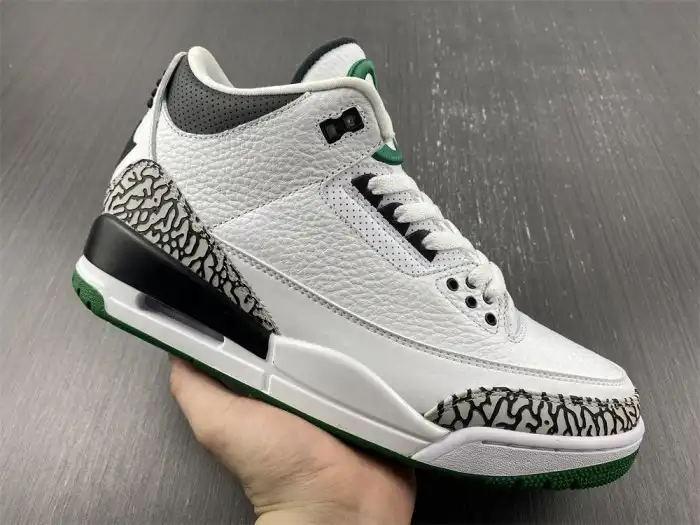 Cheap Jordan 3 Retro Oregon Ducks Pit Crew White 594282233 0129