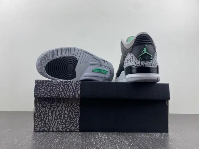 Rep Air Jordan 3 Green Glow CT8532-031 0129