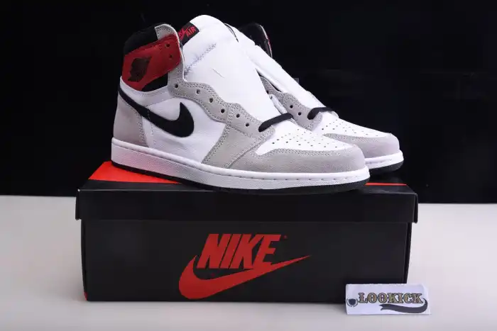 Rep Air Jordan 1 High OG Light Smoke Grey 555088-126 0125