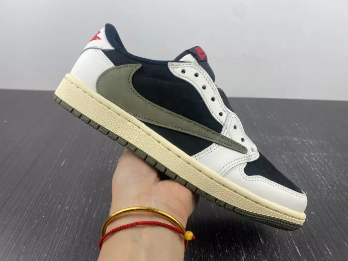 Cheap Travis Scott x Air Jordan 1 Low OG WMNS Olive DZ4137-106 0115