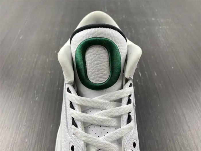 Cheap Jordan 3 Retro Oregon Ducks Pit Crew White 594282233 0129