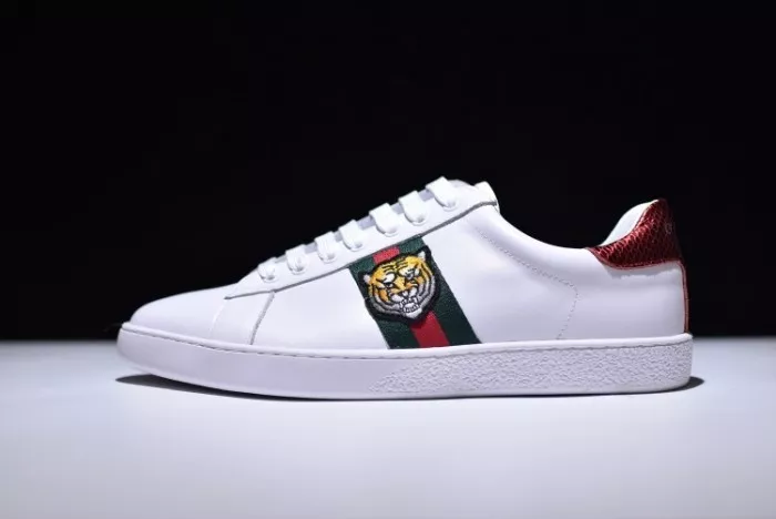 Rep GUCC Ace Embroidered Low-Top Sneaker 457132 02JP0 9064 0120