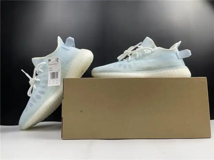 Rep Adidas Yeezy Boost 350 V2 Mono Ice GW2869 0123