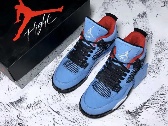 Rep Travis Scott x Air Jordan 4 Cactus Jack 308497-406 0129