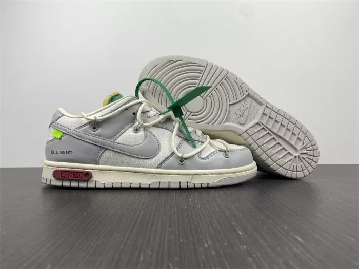 Cheap Nike Dunk Low Off-White Lot 25 DM1602-121 0116