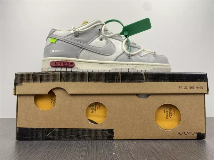 Cheap Nike Dunk Low Off-White Lot 25 DM1602-121 0116