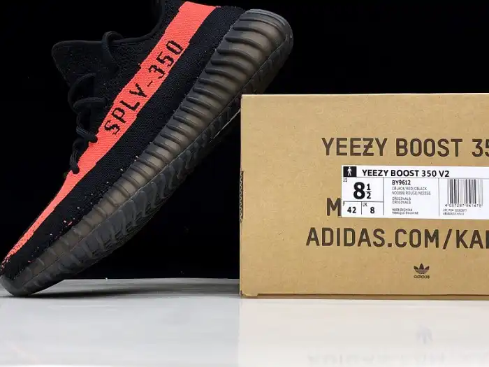 Cheap Adidas Yeezy Boost 350 V2 Core Black Red BY9612 0124