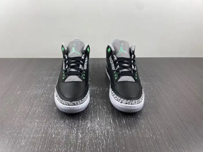 Rep Air Jordan 3 Green Glow CT8532-031 0129