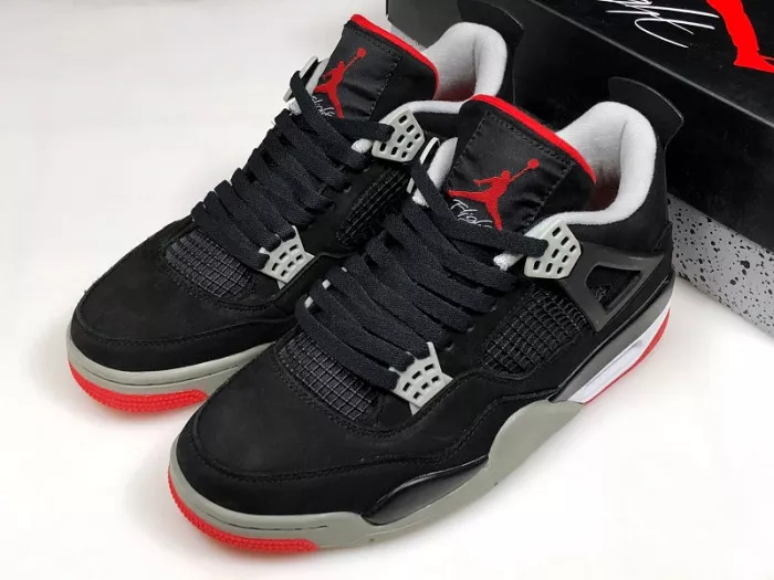 Cheap JORDAN 4 RETRO BLACK CEMENT 308497-060 0115