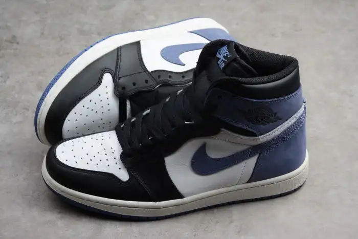 Cheap Air Jordan 1 Retro High OG Blue Moon 555088-115 0125