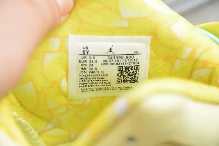 Cheap Air Jordan 6 Retro Dynamic Yellow Floral (GS) 543390-800 0125