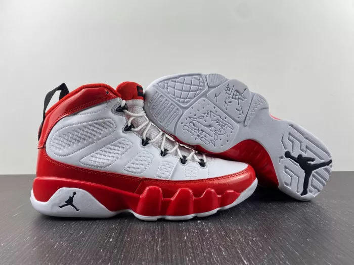 Cheap Air Jordan 9 Retro White Gym Red 302370-160 0115