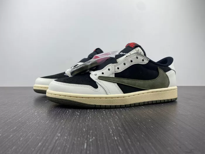 Travis Scott x Air Jordan 1 Low OG WMNS Olive DZ4137-106 0115