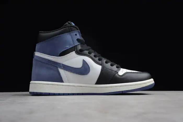 Cheap Air Jordan 1 Retro High OG Blue Moon 555088-115 0125