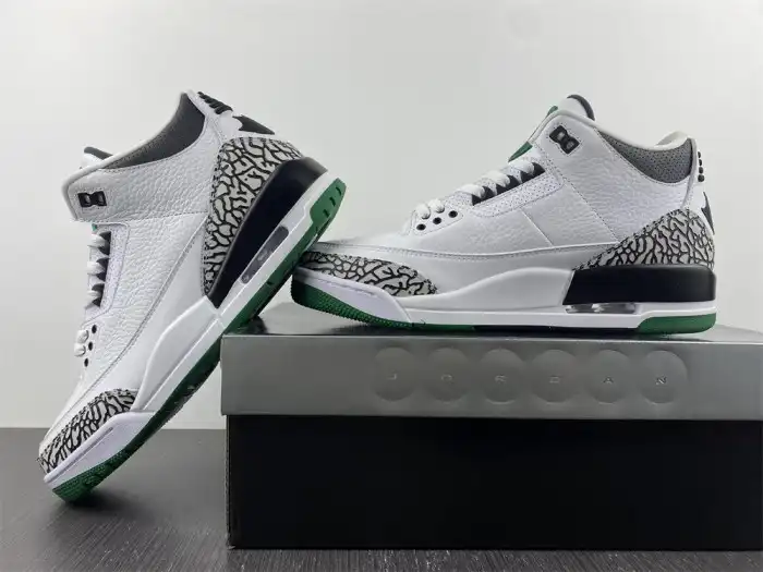 Cheap Jordan 3 Retro Oregon Ducks Pit Crew White 594282233 0129