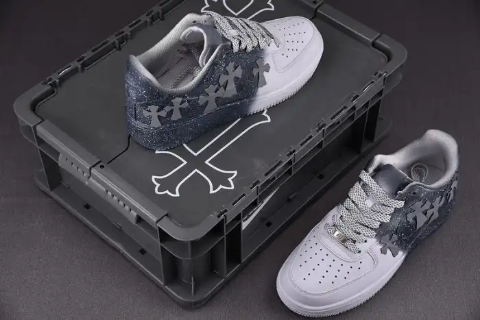 Cheap Chrome Hearts x AIR FORCE 1'07 LOW CW2288-113 0206