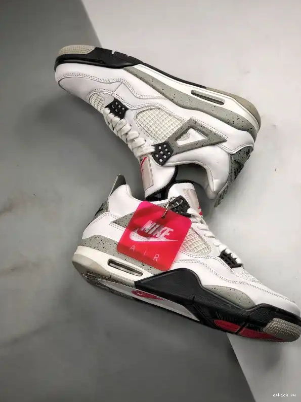 Cheap 4 Cement OG Jordan 840606-192 (nike) White Air 0223