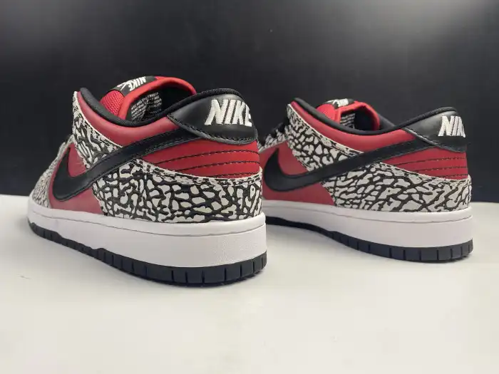 Cheap Nike Dunk SB Low Red Cement (2012) 313170-600 0206