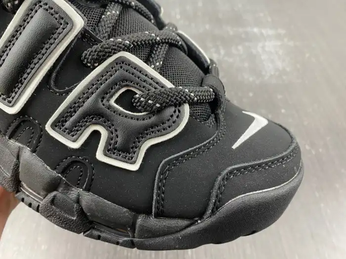 Cheap AMBUSH x Nike Air More Uptempo Low Black White FB1299-001 0206