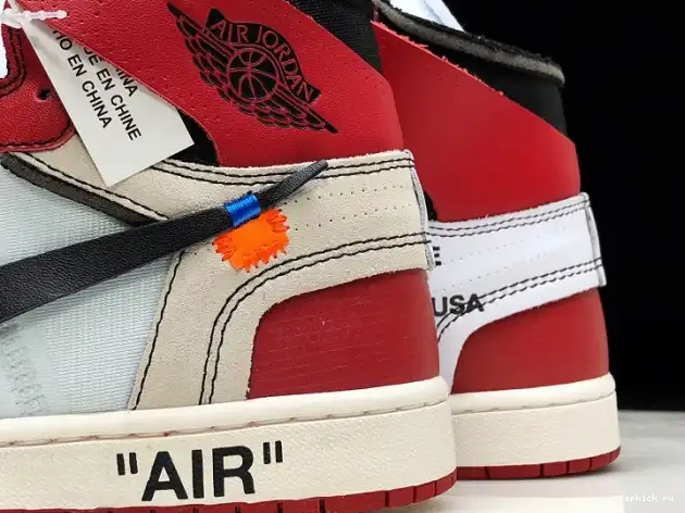 Rep Retro AA3834-101 Ten Chicago Air 1 Jordan The Off-White 0215