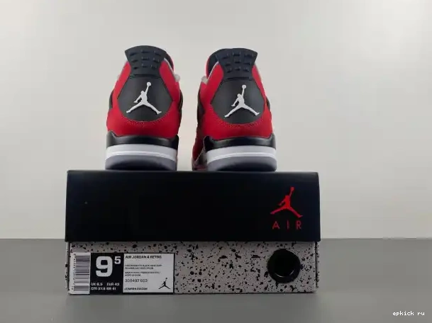 Rep Bravo Jordan 4 Toro 308497-603 Retro 0226