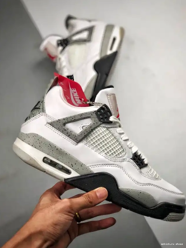 Cheap 840606-192 (nike) Cement OG White Jordan Air 4 0225