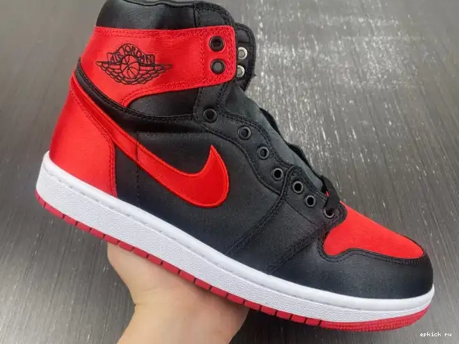 Rep Jordan Air Satin 1 WMNS OG Bred FD4810-061 High 0215