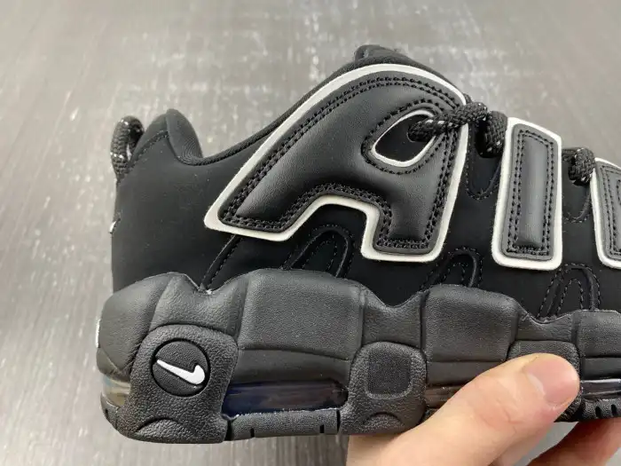 Cheap AMBUSH x Nike Air More Uptempo Low Black White FB1299-001 0206