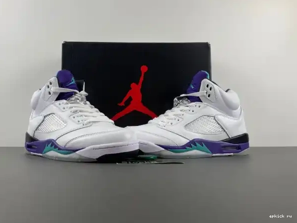 Rep Air 5 136027-108 Retro Jordan (2013) Grape 0210