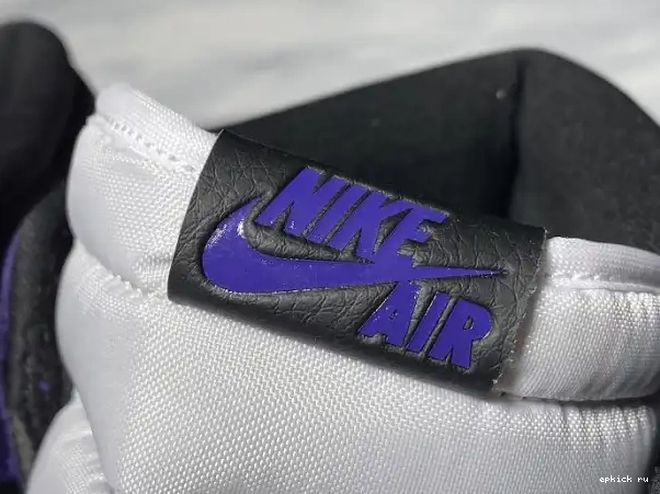 Rep High Air Court 1 555088-500 OG Jordan Purple 0208