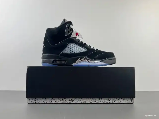 Rep Black Air Metallic HF3975-001 Jordan 5 Reimagined 0221