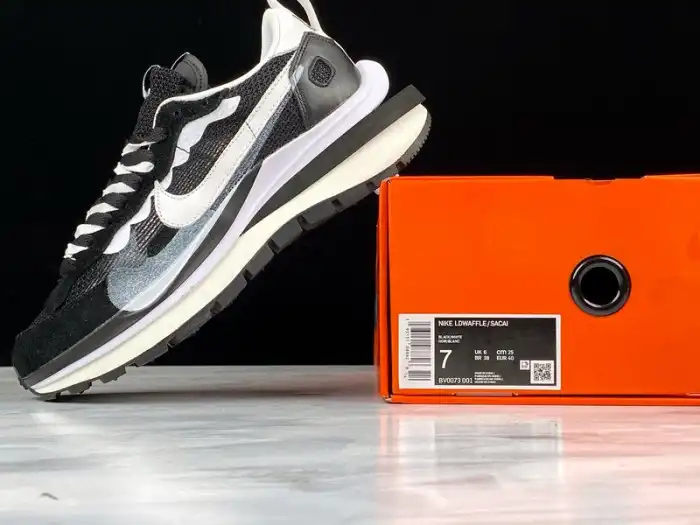 Rep Sacai X Nike LDV Waffle 'Black' CV1363-001 0203