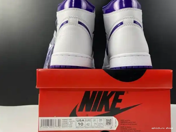 Rep COURT PURPLE HIGH 1 AIR JORDAN CD0461-151 RETRO 0228