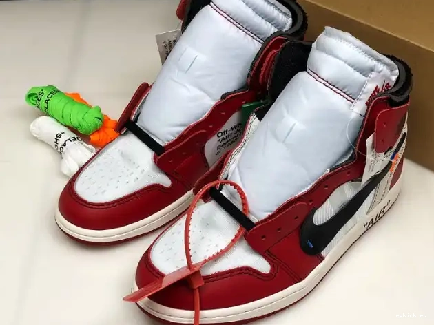 Rep Retro AA3834-101 Ten Chicago Air 1 Jordan The Off-White 0215